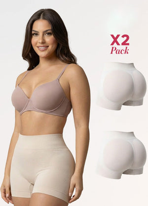 Kit de 2 Panty Seamless: Short invisible y levanta glúteos | Salome 7003