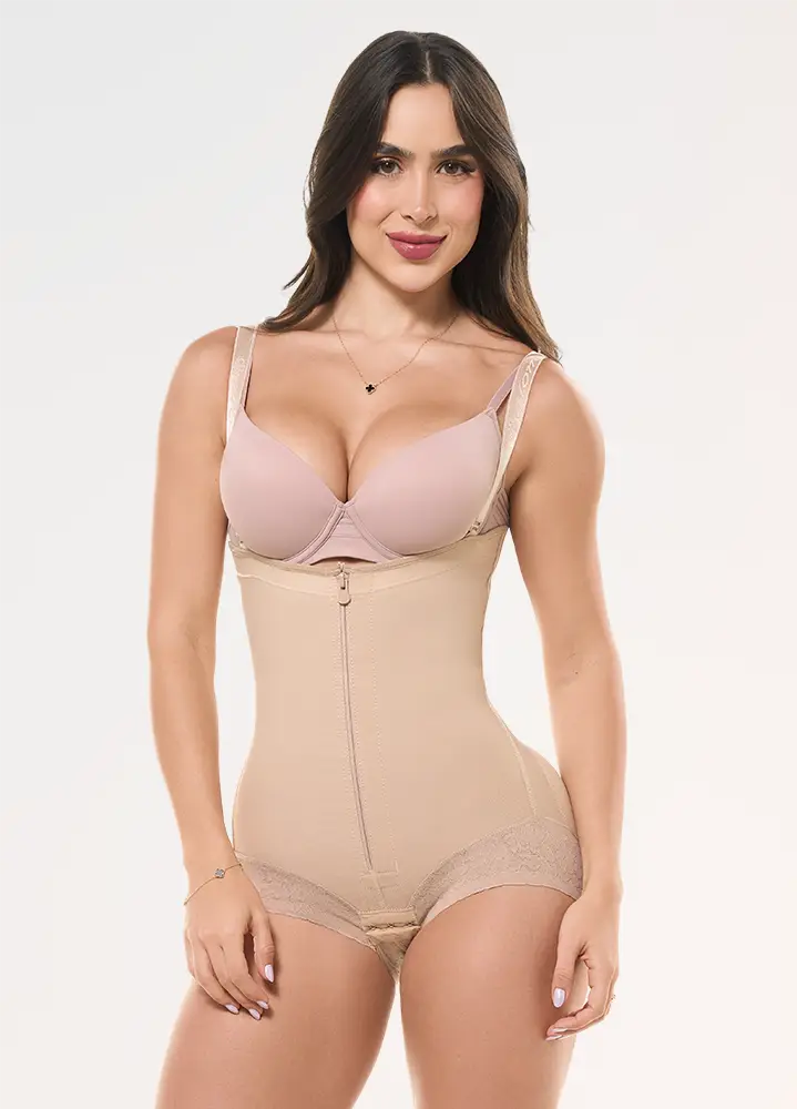 Body Faja Cachetero: Strapless y siliconado antideslizante | Salome 412