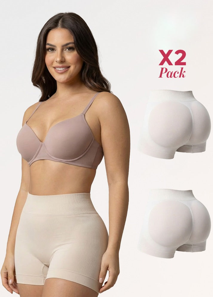 Kit de 2 Panty Seamless: Short invisible y levanta glúteos | Salome 7003